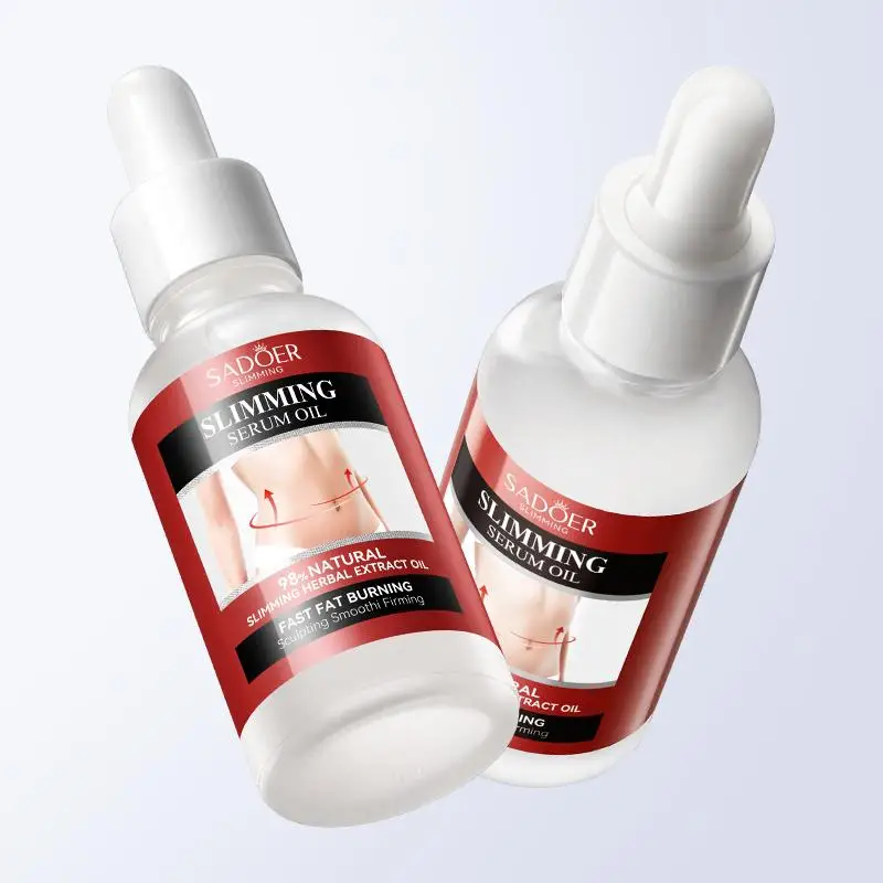

1/2pcs SADOER Body Treatment Essential Oil Nourishing Moisturising Delicate Skin Body Oil Slimming Health Care Essential Oil 30m