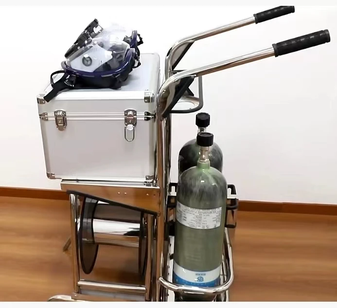 

Firefighting Trolley Mounted Air Breathing Apparatus
