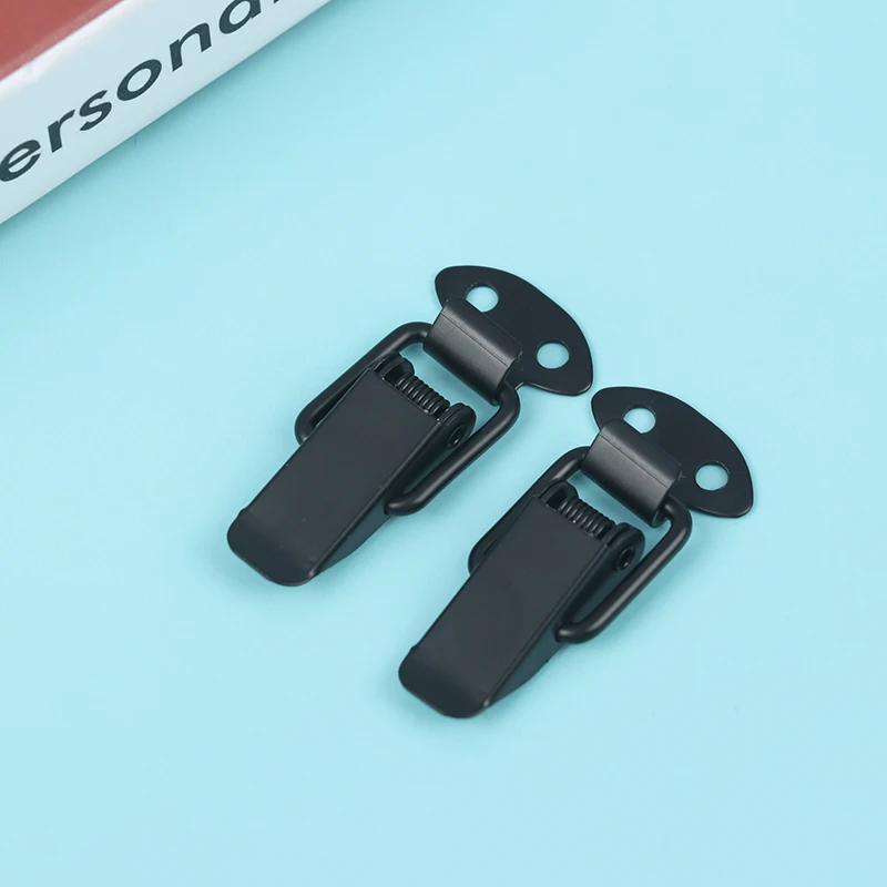 -2PCS Snap Lock Toggle Latches Spring Loaded Clamp Clip Case Box Latch Catch Toggle Tension Lock Lever Clasp Closures Crate Lock