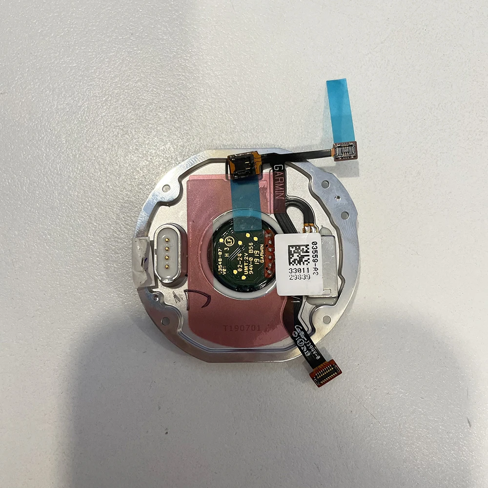 Back Cover Case Without Battery For GARMIN Fenix 6 Protection Cap Rear Cover Case Charging Port Replacement Part Repair