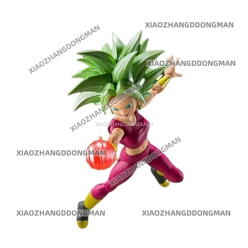 Original BANDAI S.H.Figuarts SHF Dragon Ball Super Saiyan Kefla Bandai Anime modelo juguete figura de acción colección de regalo en Stock