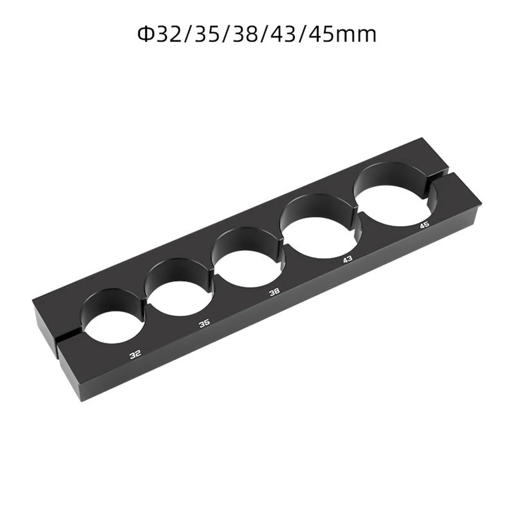 

Multi size bike vise clamp for maintenance of fork seatpost hub wheelsets pedal oil pipes and flywheel removal applications