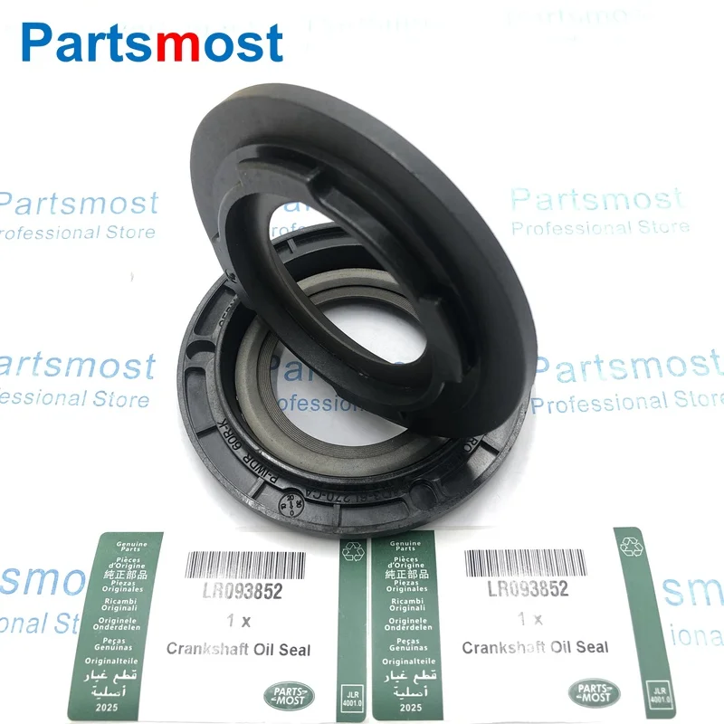 JDE38485 LR093852 CRANKSHAFT FRONT OIL SEAL FOR 2.0 TURBO JAGUAR F-TYPE XE XF E-PACE DISCOVERY RANGE ROVER SPORT VELAR DEFENDER