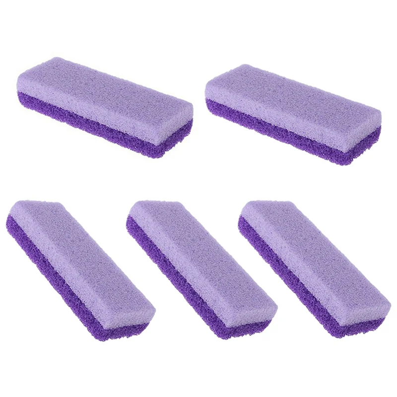 5Pcs Reusable Pumice Sponge Stones Foot Care Callus Exfoliate Hard Skin Remover Pedicure Scrubber Scrub Manicure Tools