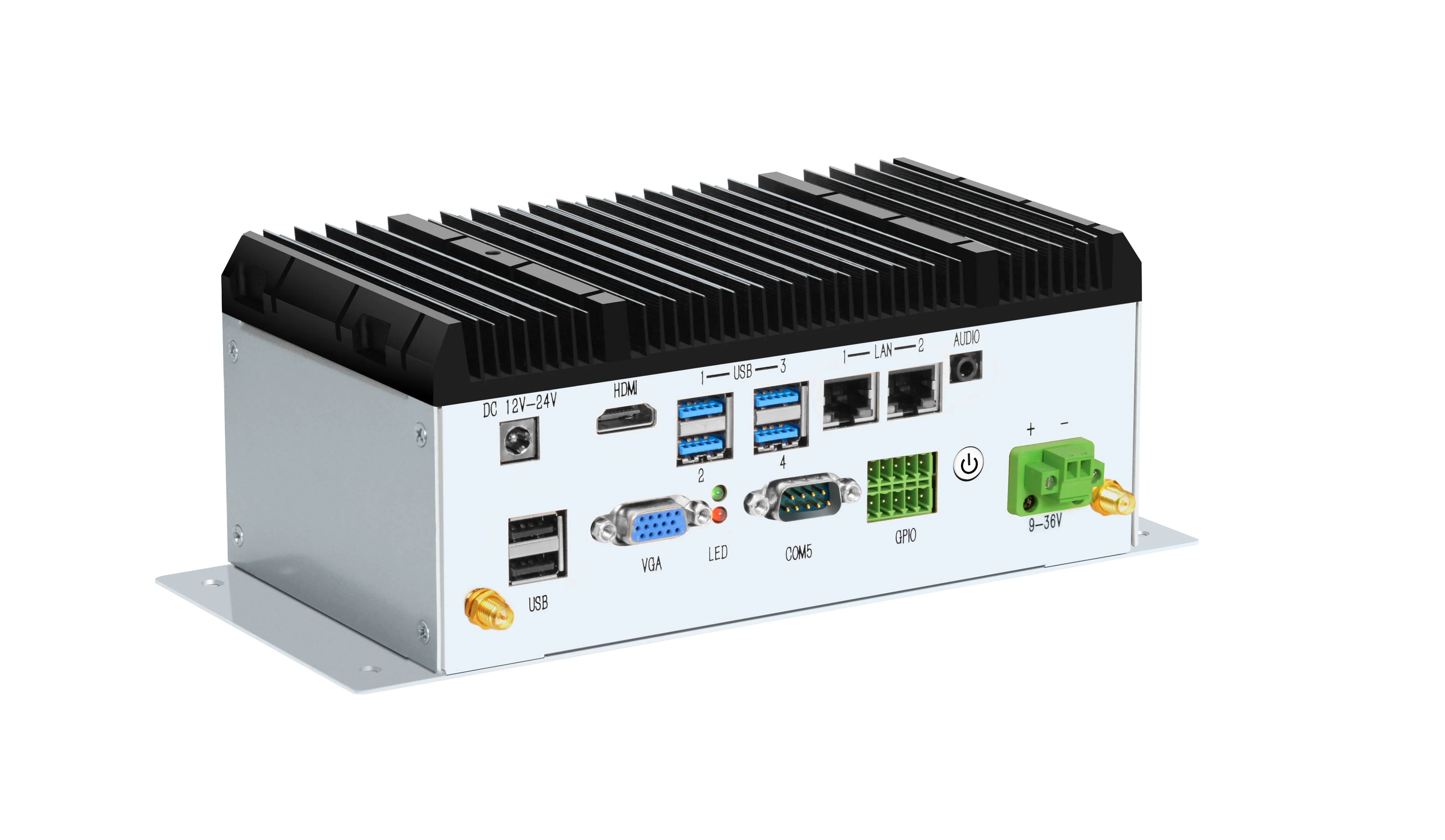 Portable Industrial Fanless Mini Pc Windows 11 Intel Core I5 Dual Core With 8 Memory Storage And 128 SSD Embedded Pc