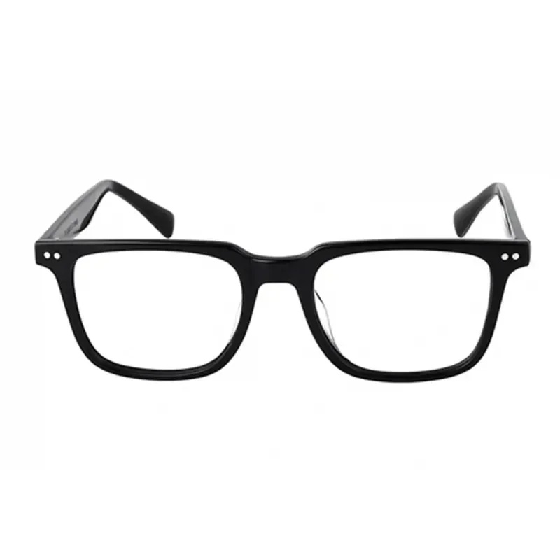 

Vintage Square Glasses Frame Pure Handmade Men Women Acetate Black Eyeglasses Eyewear Spectacle Frames