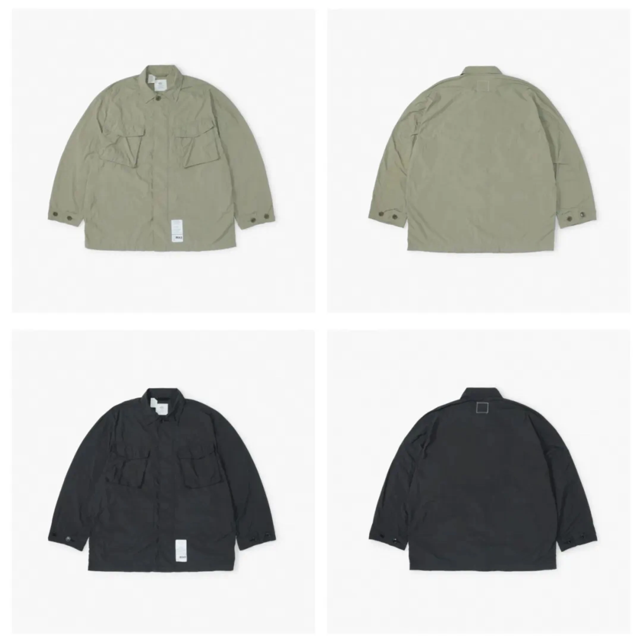 

Classic Design Long Sve irt Collaborative Ten Year Anniversary MADN X NHOOLYWOOD Men's Loose Fit Breathable PVC