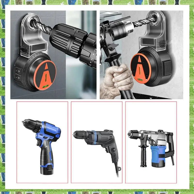 

FTS Home Electric Drilling Dust Collector 2 In 1 Wall Suction Vacuum Drill Dust Collector Dust Cleaning Tools