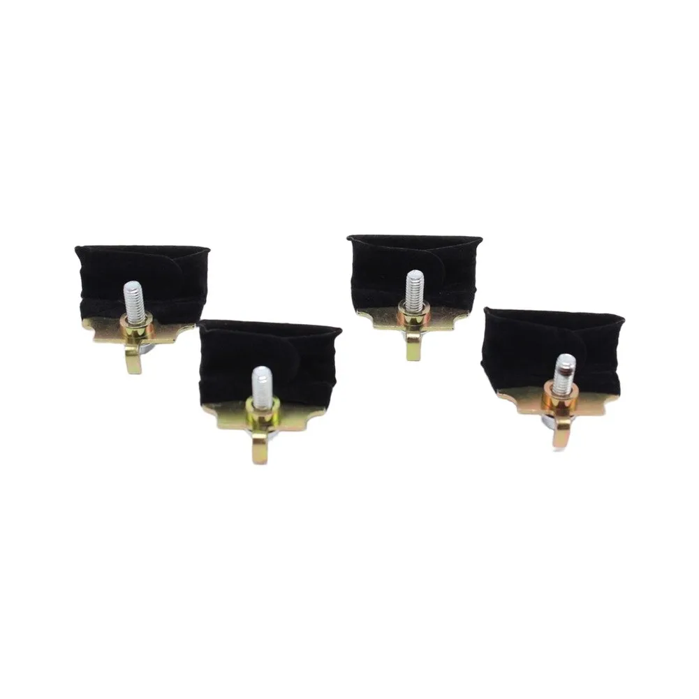 ABS Anti-Rattle Cushion Pads for Corvette Door 1969-1996 4 Piece Kit Targeting Glass Movement and Seal Consistency