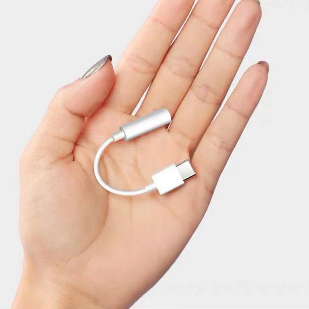 NEW USB Type C to 3.5mm Jack Audio Cable Earphone AUX Adapter Headphones Converter Digital Version