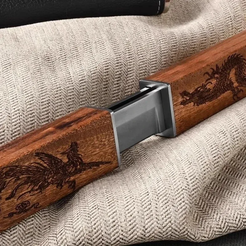 Dragon and Phoenix double knife, kitchen knife, sharp, high hardness, portable chef knife KR9195
