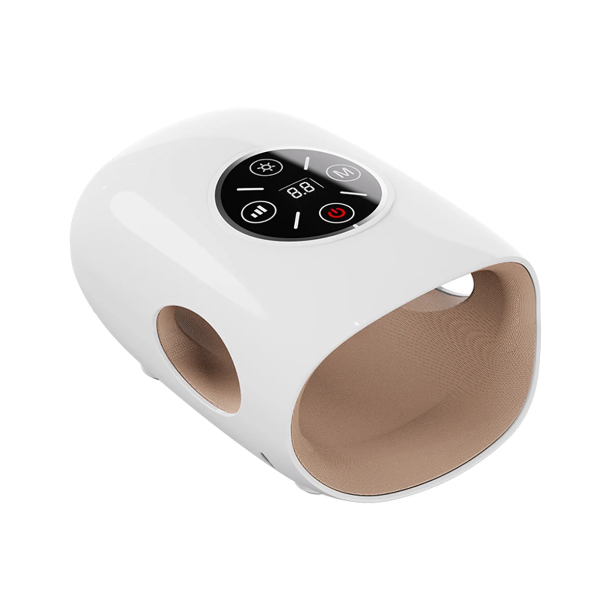 RELAX FUTURE RFX-A117 Cordless Hand Massager with Heat, Air Compression, 5 Intensity Levels, 3 Modes, USB-C Rechargeable