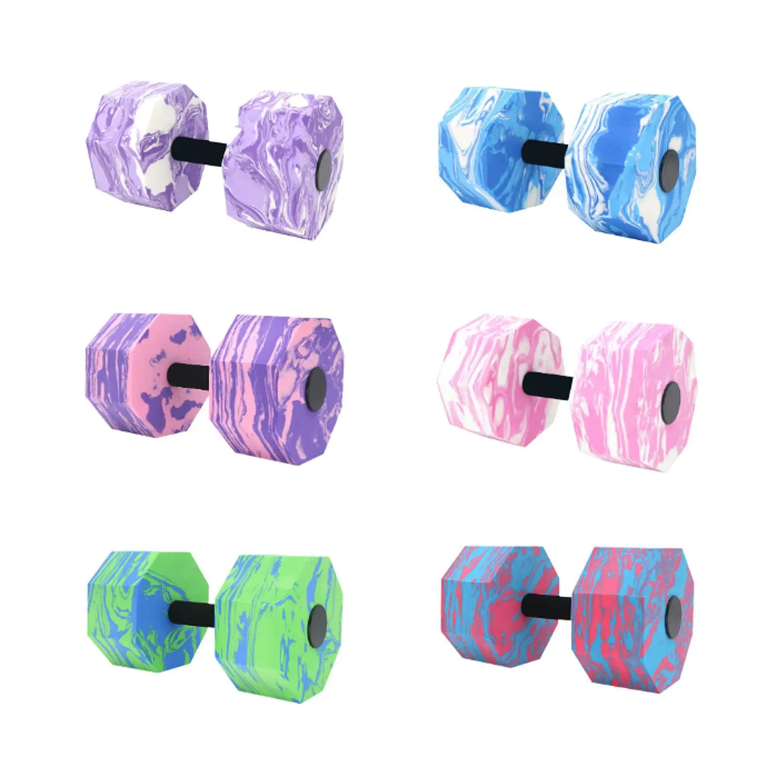 Peso del agua de alta densidad para aeróbic acuático, barra de mano, herramienta de Fitness para deportes acuáticos, aeróbic acuático para hombres y mujeres principiantes