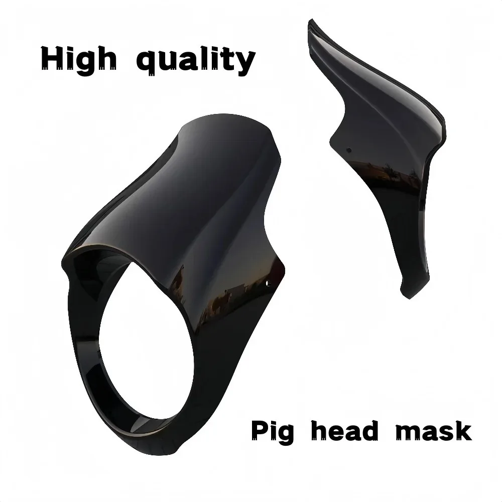For Benda Napoleon 450 BD450 Motorcycle Headlight Fairing Cover Front Cowl Mask Accesorios Moto Protector De Faro Modified