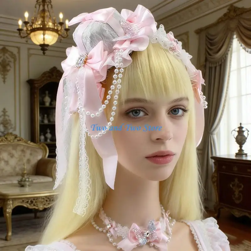 HX6F Lightweight Polyester Headpiece For Long Wear During Summer Festivals