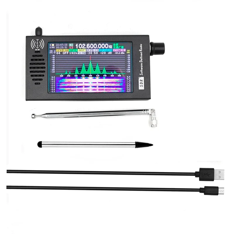 DeepSDR 101 SDR Radio Digital Demodulación Onda Corta FM MW SSB CW HAM Radio Receptor