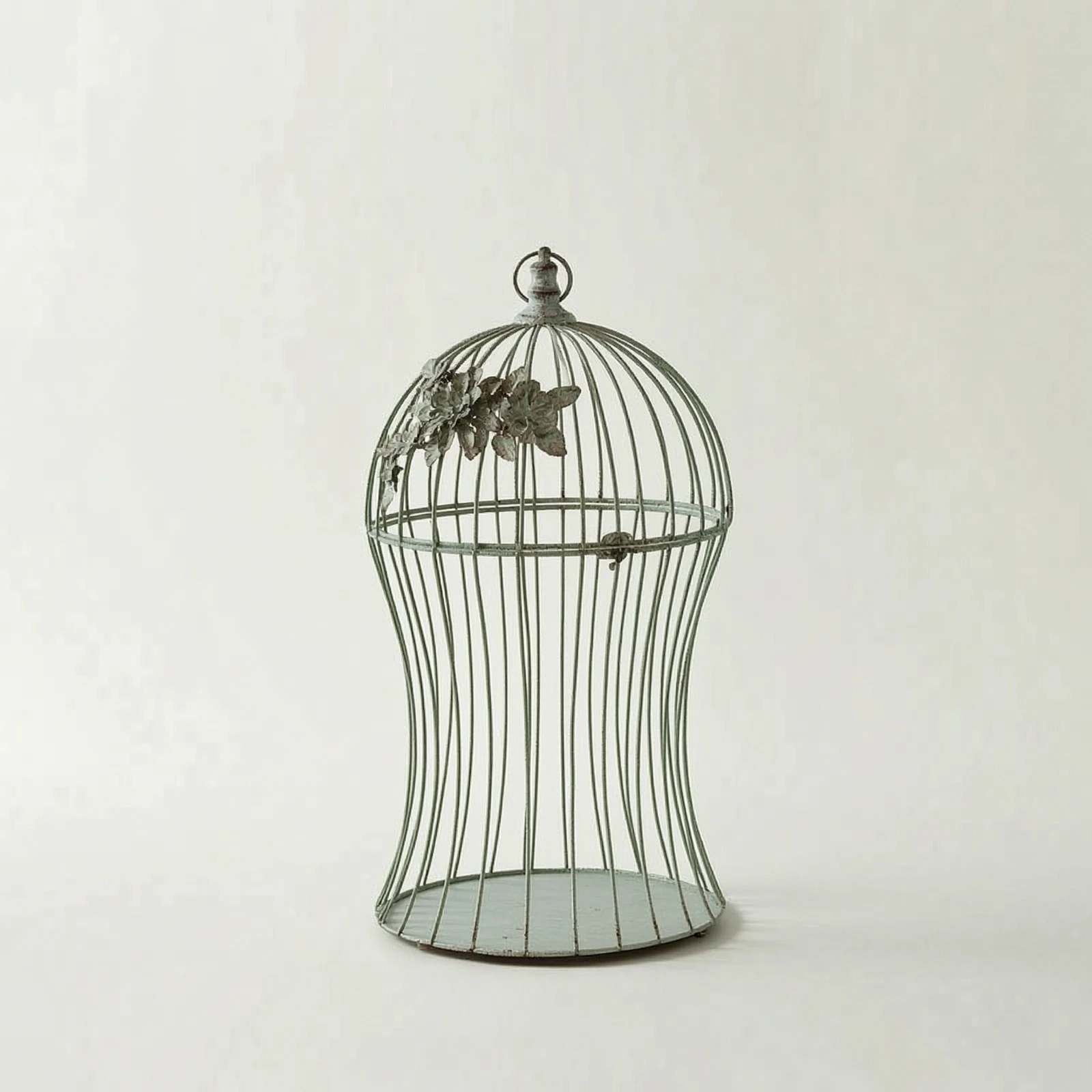 Birdcage with Arched Door Rustic Decorative Birdcage Bird Cage Ornament Farmhouse Charming for Wedding Planners, Weddings