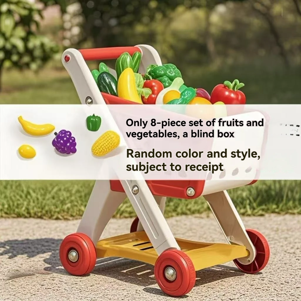 Carrito de Compras de Juguete YIMI, Juego de Simulación de Supermercado para Niños Pequeños, Tienda de Juguete y Juguetes Interactivos para Bebés