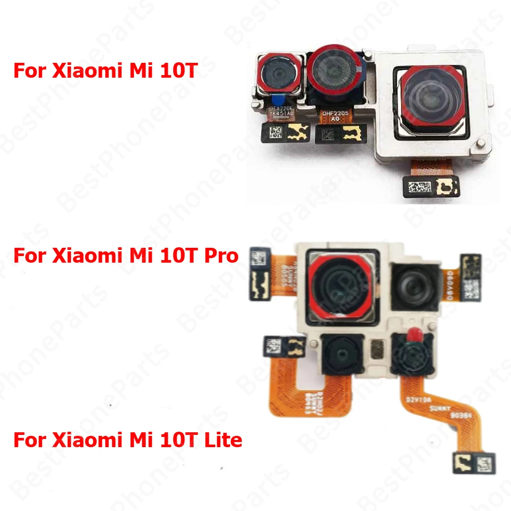 Rear Camera For Xiaomi Mi 10T Lite 10TLite Mi10T Pro 10TPro 