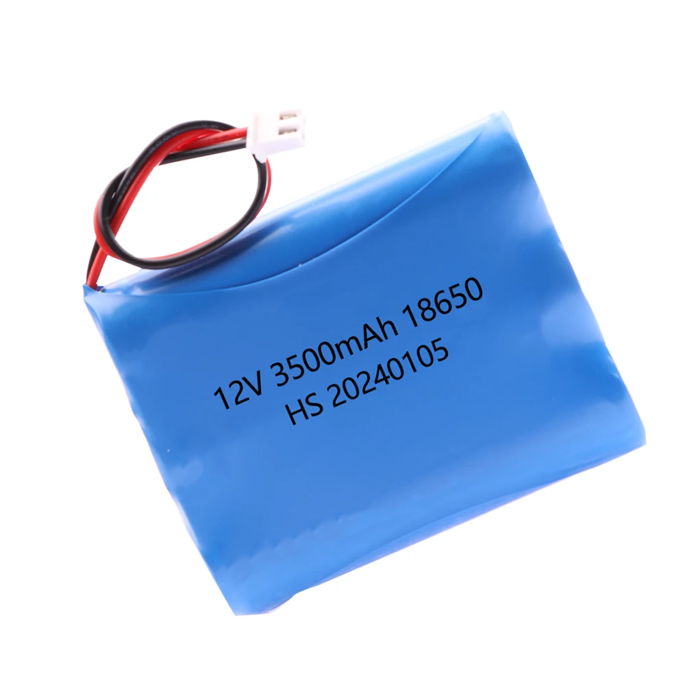 12V 18650 3500mAh lithium-ion Battery pack Monitor CCTV Camera battery 12.6 V high capacity battery upgarde 2600mah 3000mah