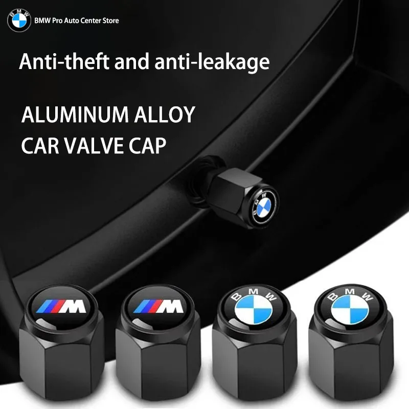 4Pcs/set Car Wheel Tire Valve Air Stem Cap for BMW M Performance E36 E46 E90 E60 F10 F30 E39 F20 E87 E92 G30 X5 E70 E91 G20 X1