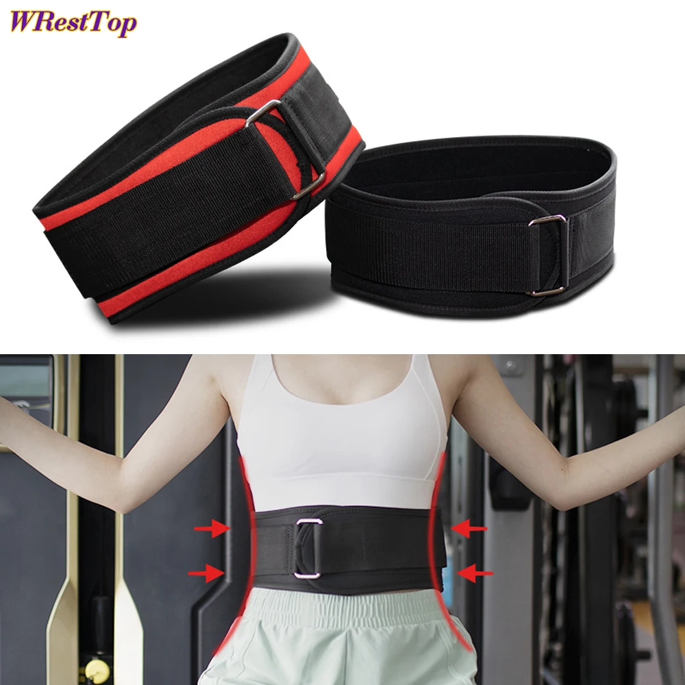 1Pcs Self-Locking Fitness Weight Lifting Belt Workout Waist Belt Training Sport Support Gym Lumbar Brace Squat Powerlifting