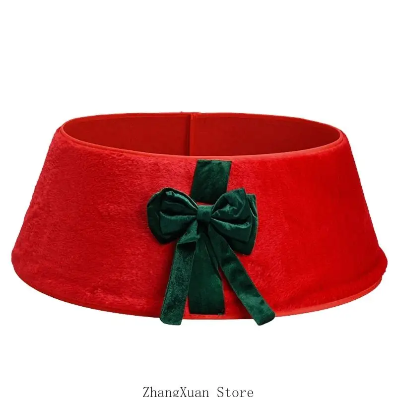 Vorderer Akzent-Weihnachtsbaumrock, geteilte Rückseite, Weihnachtsbaum-Basisabdeckung für Innen- und Außendekoration, 3 x – Detail 4