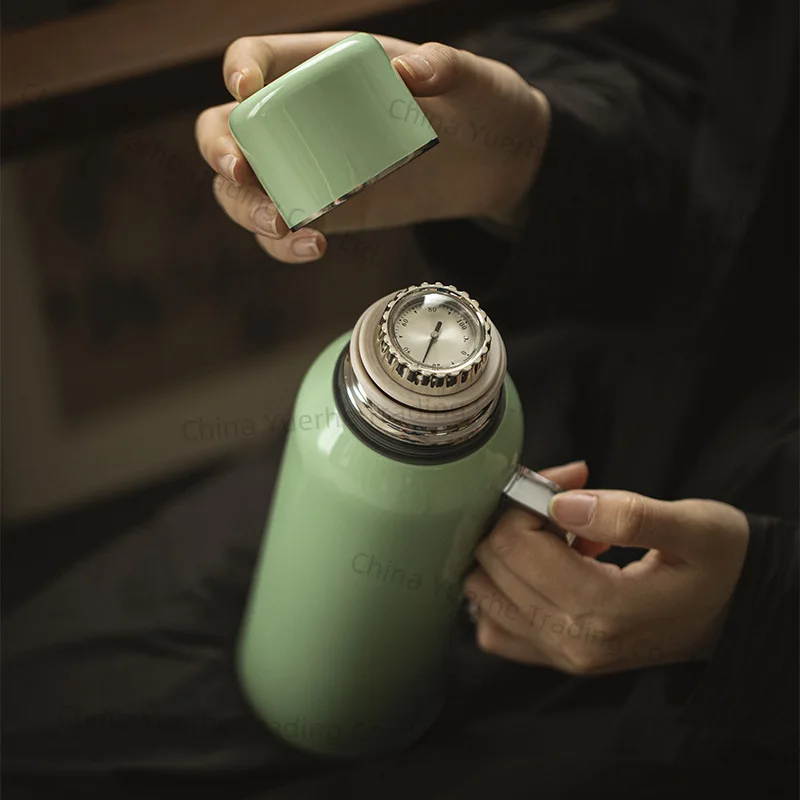 

Machinery Temperature Display Household Insulation Kettle 316 Stainless Steel Outdoor Portable and Elegant Insulation Kettle