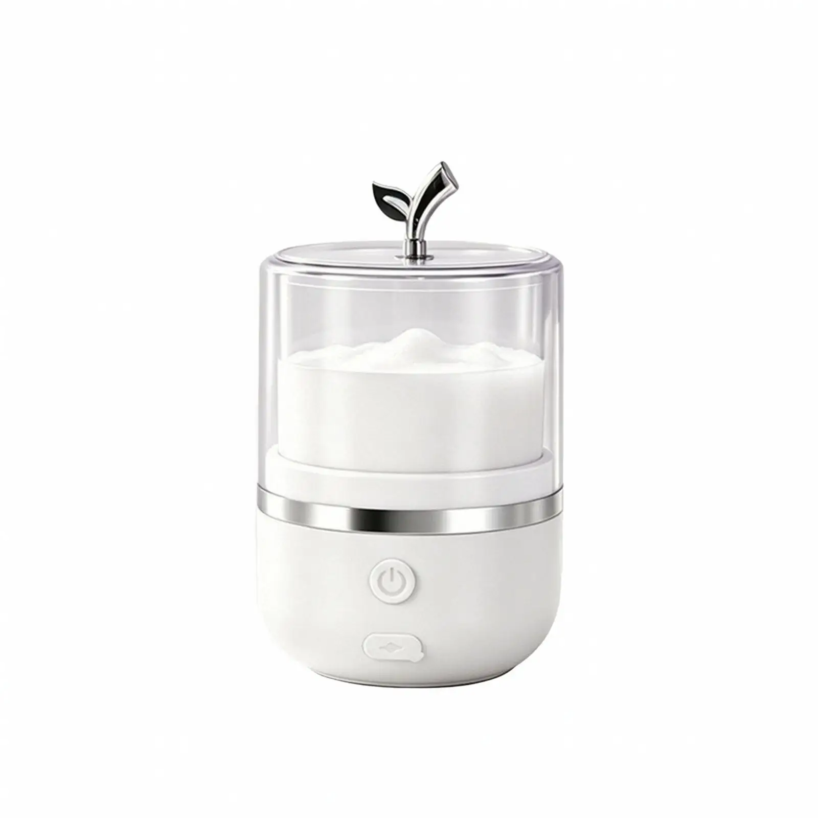 Electric Foaming Bottle Smart Lather Dispenser for Liquid Soap Shampoo Body Cleanser with Clear Level Window Rechargeable