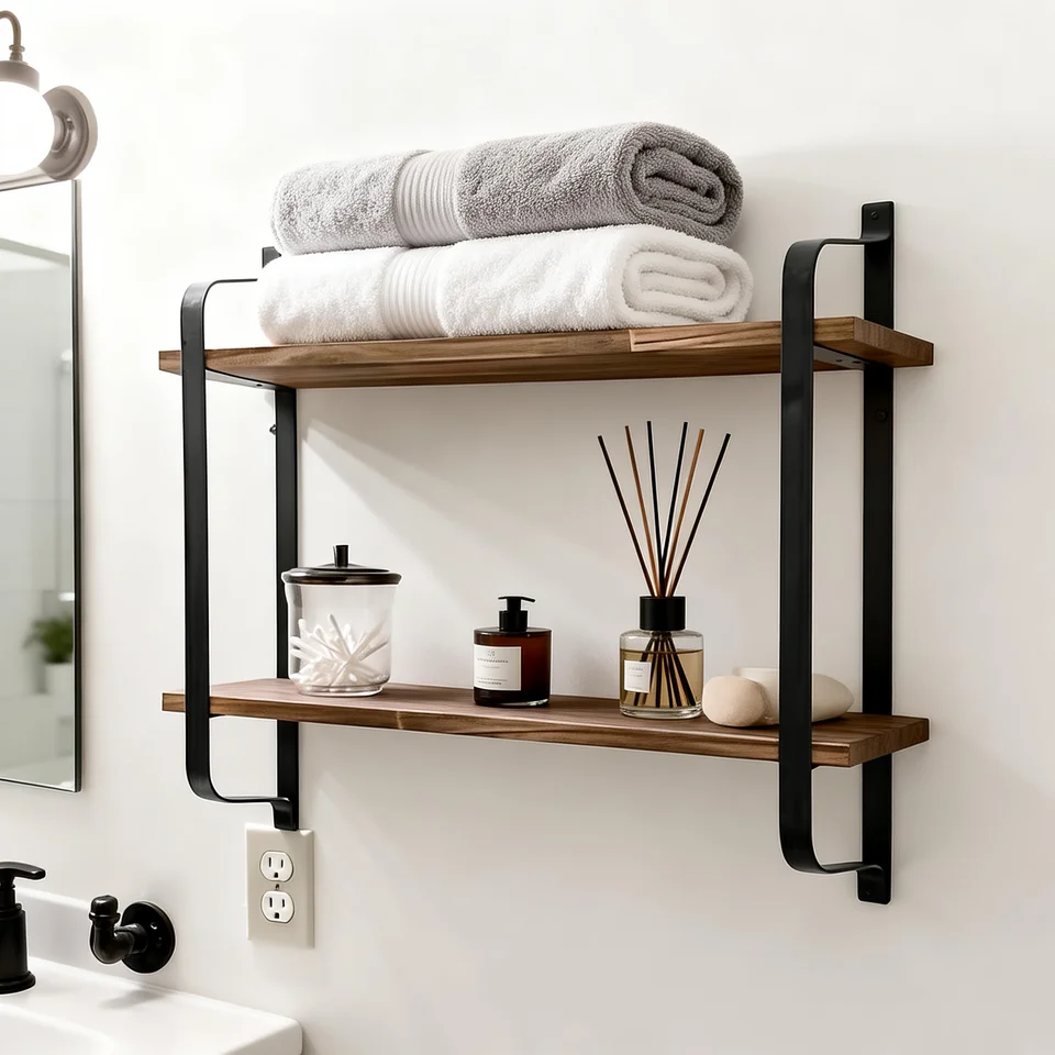 Wall Mount Floating Shelf Unit for Storage