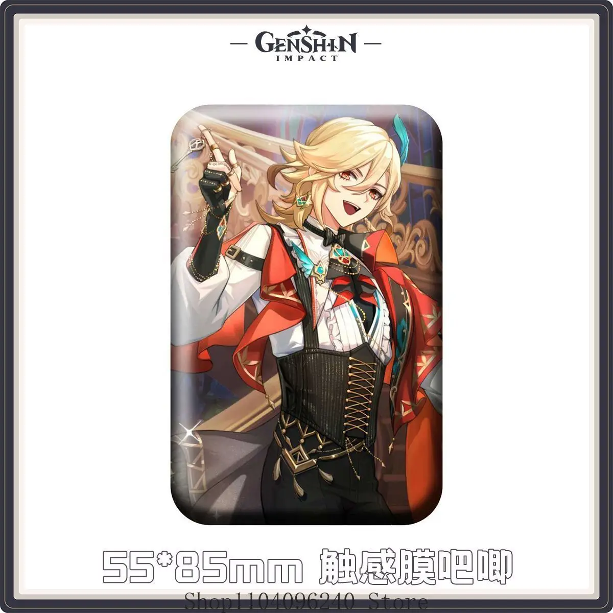 Genshin Impact Alhaitham Kaveh Anime Cosplay support acrylique Badge papier coloré carte transparente mascotte étudiant accessoire cadeau