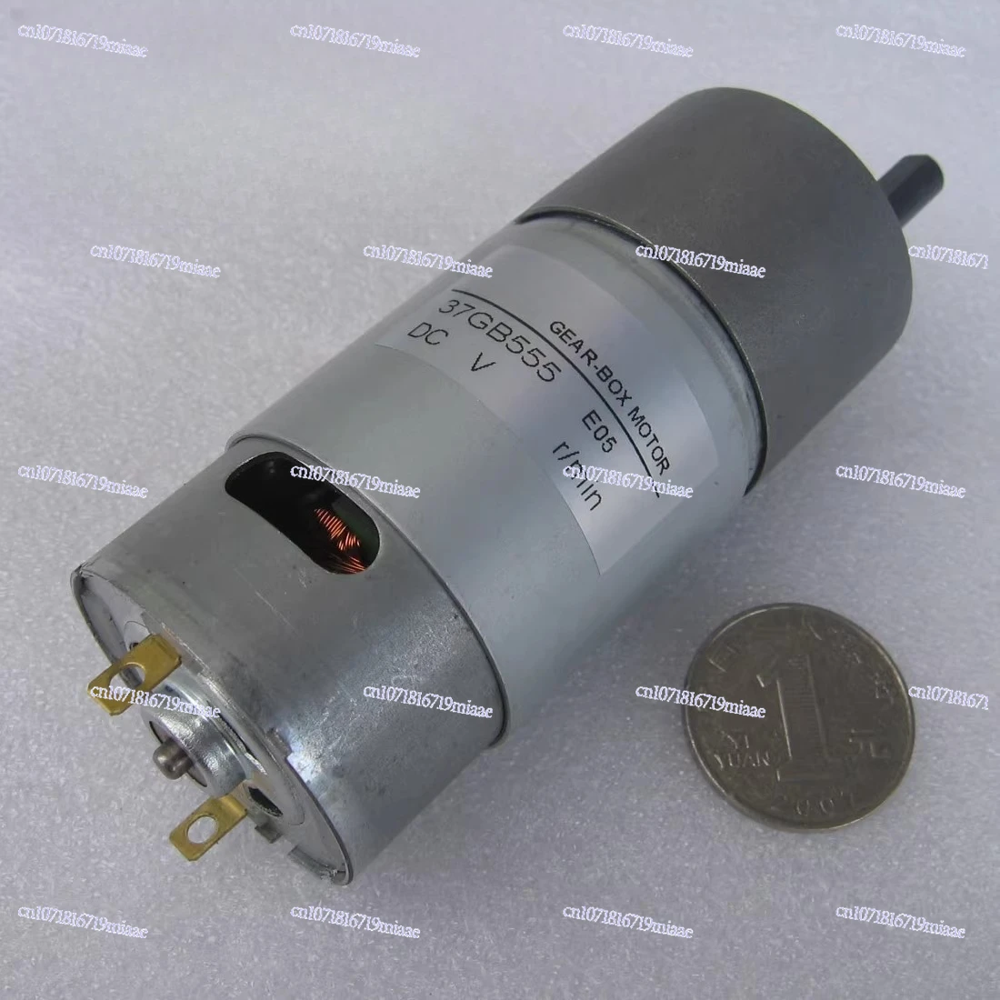 Santuo Motor 37GB555 Geared DC Motor, DC Motor, Robot Model Power