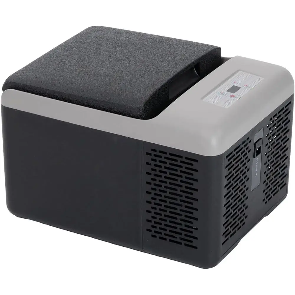 C9PT Portable Car Freezer Cooler, 12 Volt Car Refrigerator, 10 Quart Fast Cooling, with 12/24V DC and 100-240V AC for Outdoor, C