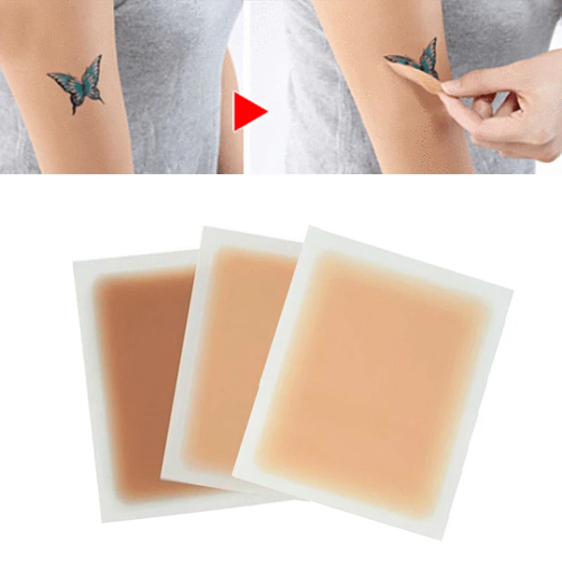 Waterproof Portable Flaw Birthmark Concealing Tape Temporary Tattoo Scar Acne Cover Up Sticker Removable Makeup Tattoo Tool 1pcs