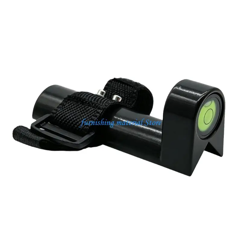 Y5GD Right Angles 90° Horizontal Bubble Level Aluminum Alloy Construction Adjustable Survey Rod Level for Building Surveying