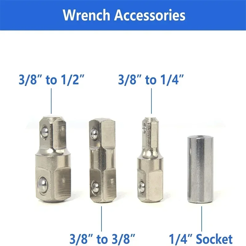 أداة تمديد المساحات الضيقة 1/2 بوصة. 1/4 بوصة. 3/8 بوصة. مجموعة أدوات إصلاح السيارات المنزلية، مفتاح تمديد احترافي بدون أوفست