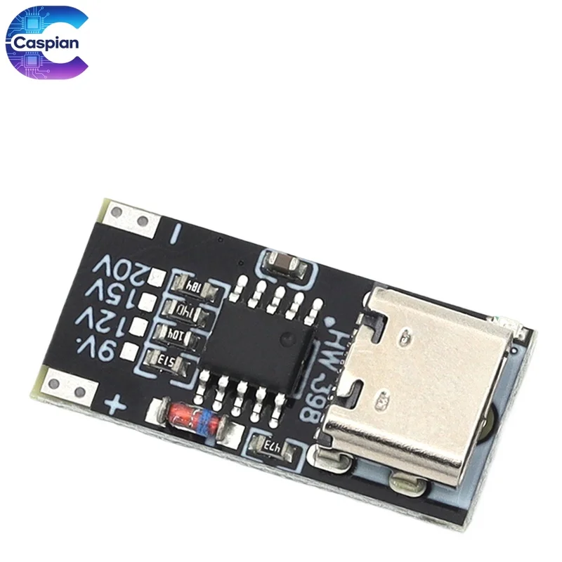 Type-C Fast Charge Trigger Decoy Board PD PPS QC4 FCP AFC USB Boost Polling Detector Module