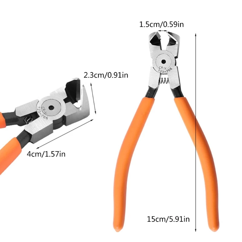 90 Degree Pliers End Cutting Plier for Furniture Installation Circuit Wiring