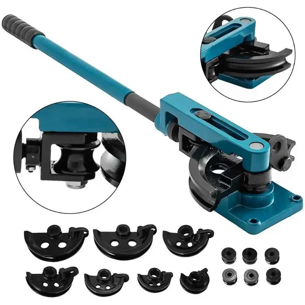 Small Hydraulic Tubing Bender Aluminum Pipes Stainless Steel Bar Material Used 25kg SWG-25 Heavy Duty Manual Bending Machine