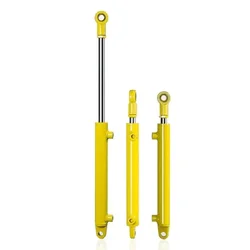 Hydraulic cylinder 5 tons double earring type 63 cylinder diameter oil top lifting forklift mechanical two-way cylinder