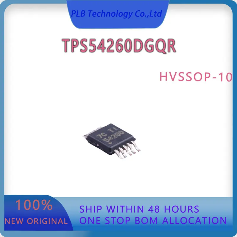 Original TPS54260 Integrated circuit TPS54260DGQR HVSSOP-10 2.5A Step-Down Converter New Electronics IC Chip