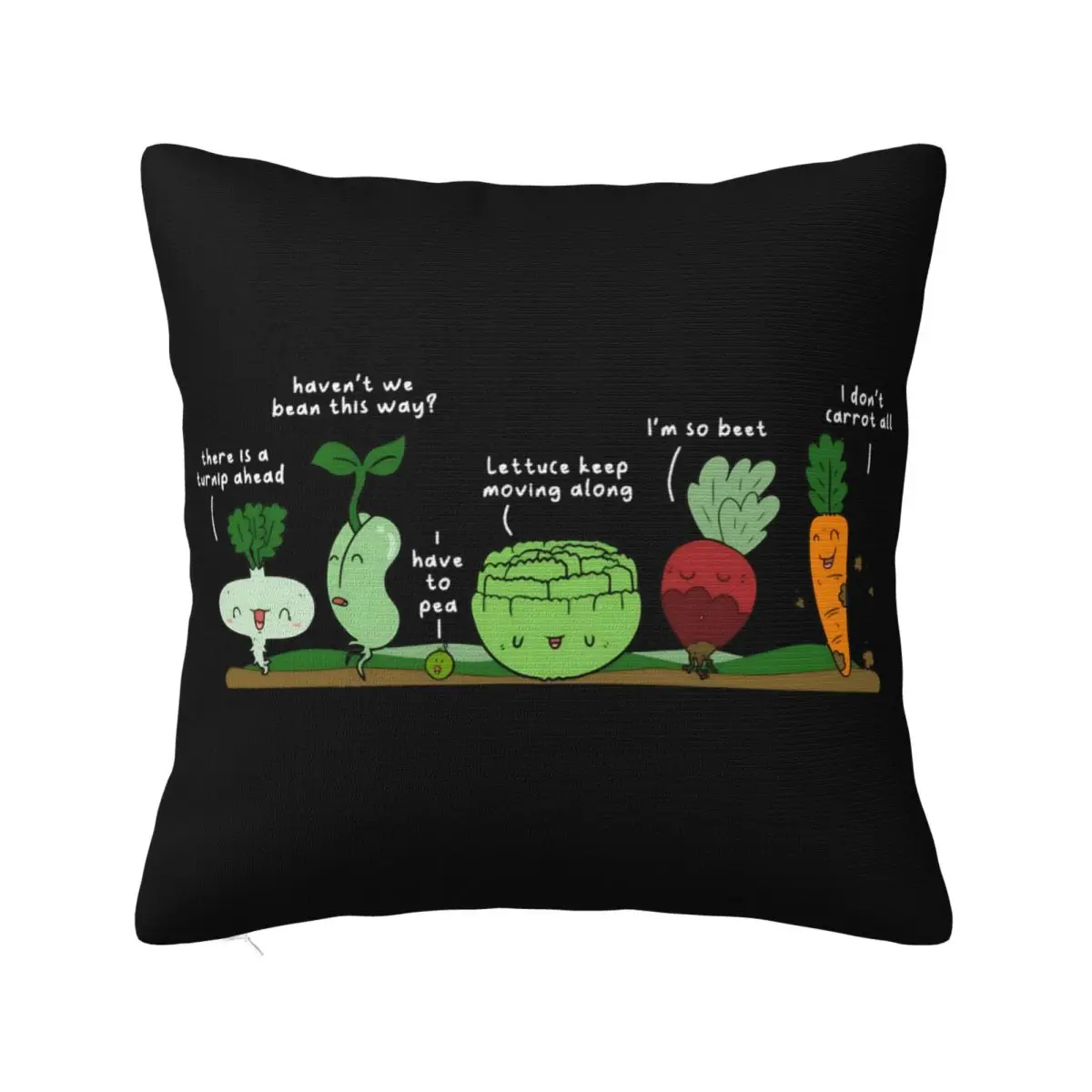 Vegetable Puns 2 Home Decor Sleeping Pillows 45X45 Cushions Cover Pillow Case Pillow Cover