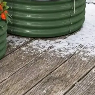 1. 1pc Drawstring Plant Frost Protection Cover Non‑woven Fabric Rectangular Raised Bed Plant Cover Reusable Snow Resistant Warm