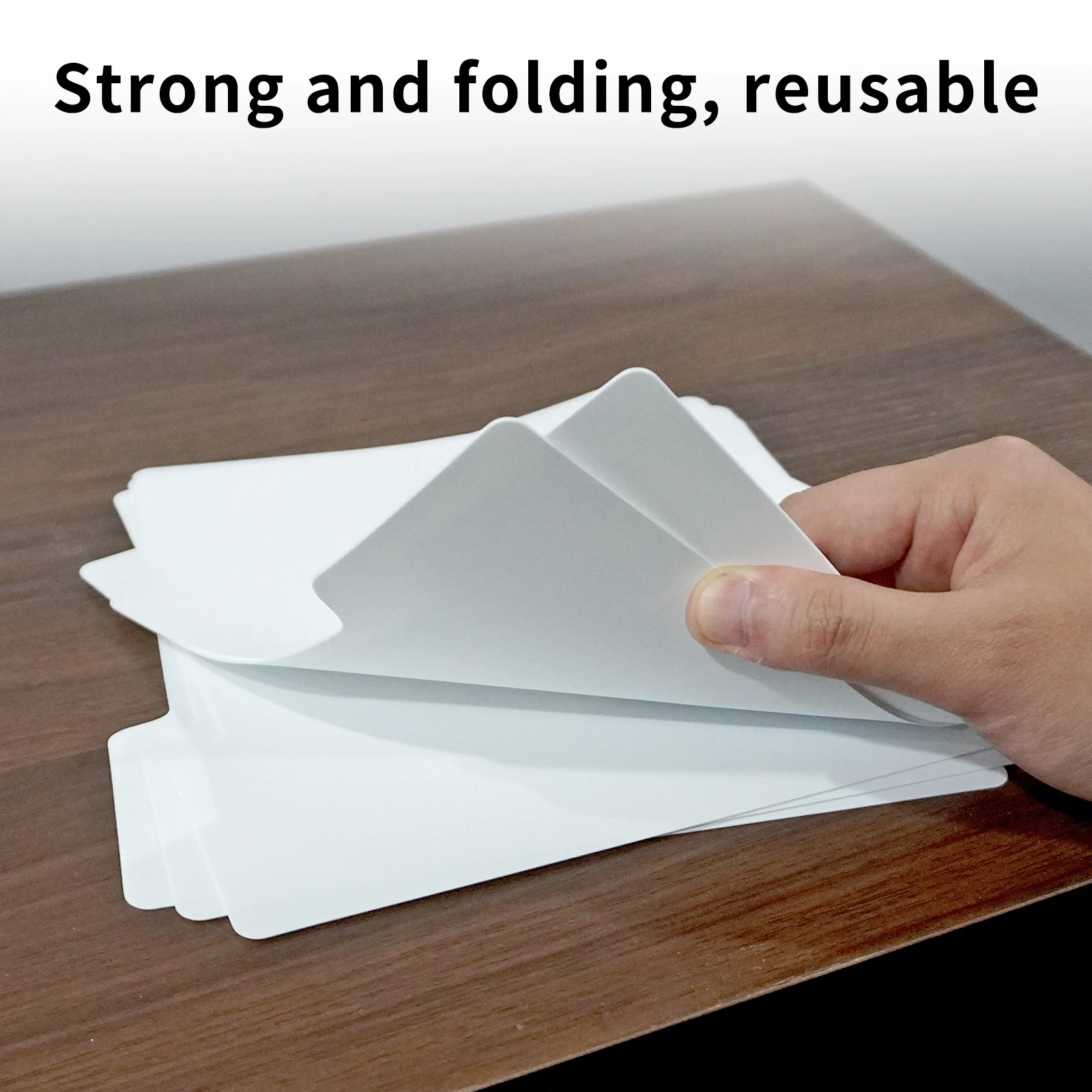 رائجة البيع 5 قطعة مؤشر الفينيل الأبيض العلامة EP فواصل الكتابة بلات مجلس بطاقة تصنيف مخصصة 7 بوصة لتقوم بها بنفسك فئة بطاقة البحث