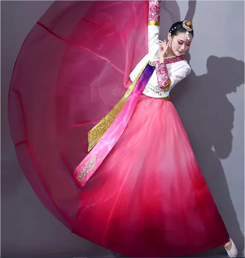 

Improvement of Korean Costume for Female Adults Traditional Korean Dae Jang Geum Ethnic Dance Performance Costume