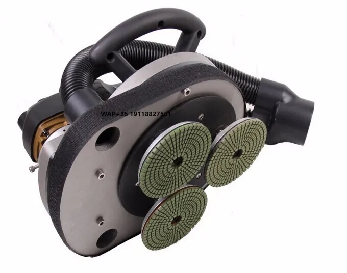 

3 Head Polishing Machine Handheld Stone Wet Polisher Three Head Polisher Three Heads Polishing Machine