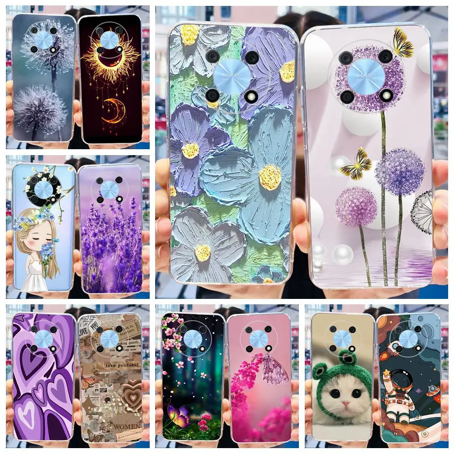 For Huawei Nova Y90 Case CTR-LX2 CTR-LX1 Stylish Painted Cover Soft Silicone Phone Case For Huawe Nova Y90 NovaY90 Fundas Bumper