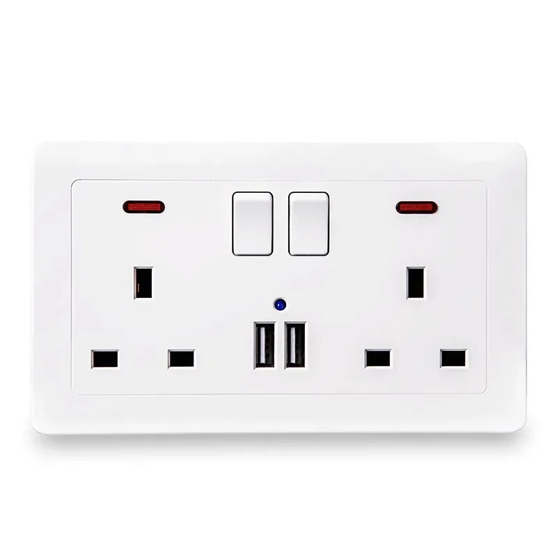 tomada-de-parede-usb-5v-21a-com-porta-de-carregamento-usb-dupla-e-indicador-led-padrao-uk-13a-com-controle-de-interruptor-146mm-86mm