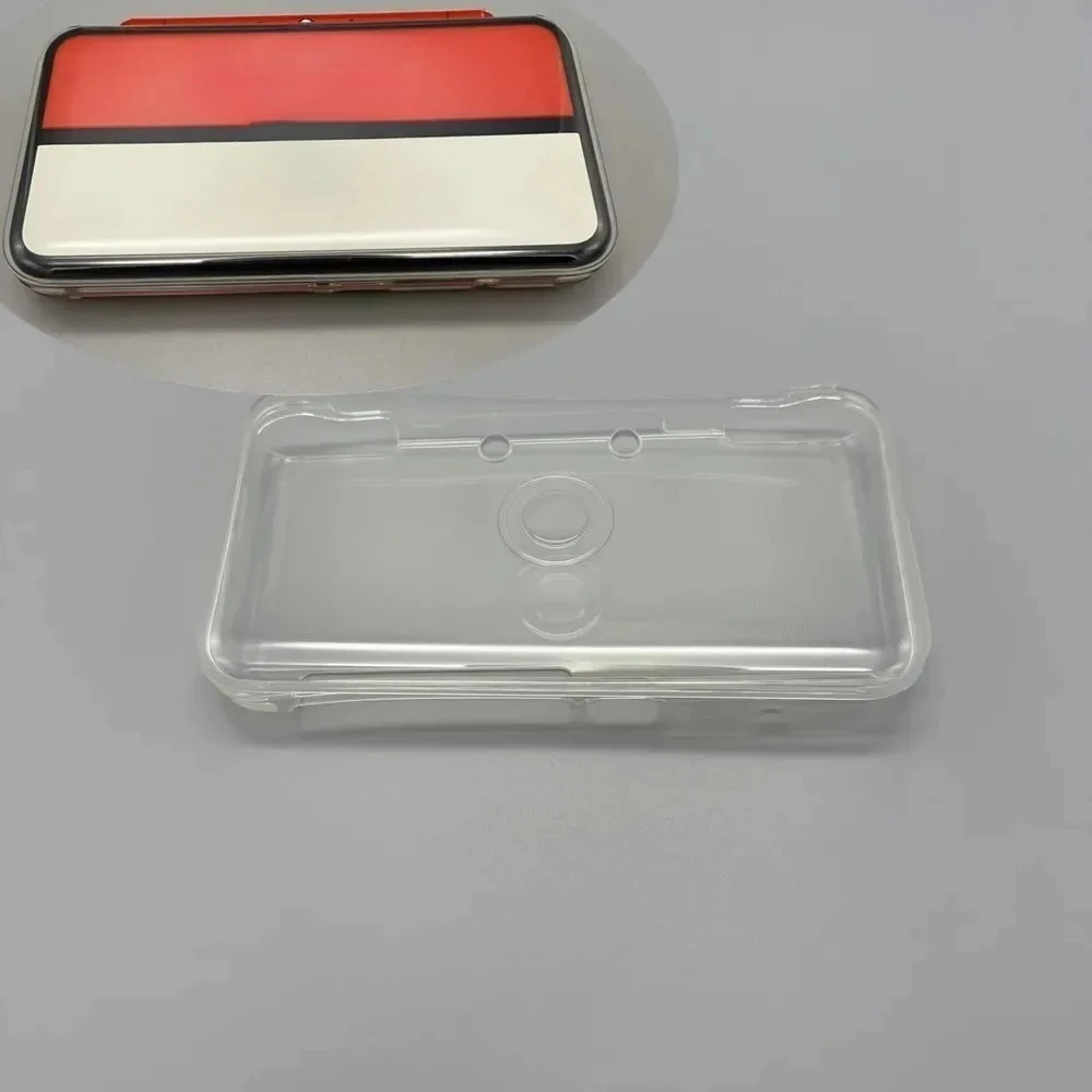 Wysokiej jakości silikonowe etui TPU do konsoli przenośnej NEW Nintendo 2DS LL/NEW2DSXL, miękkie, kryształowe etui ochronne na konsolę do gier. — zdjęcie produktu 4