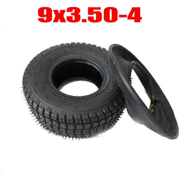 

9x3.50-4 Tire 9 Inch 3.50-4 Wear-Resistant Inner Tube Outer Tyre for Electric Scooter Mini Motorcycle Karting
